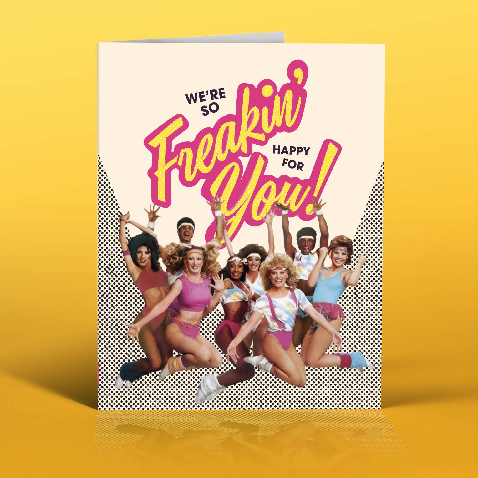 FREAKIN' HAPPY GANG - Greeting Card