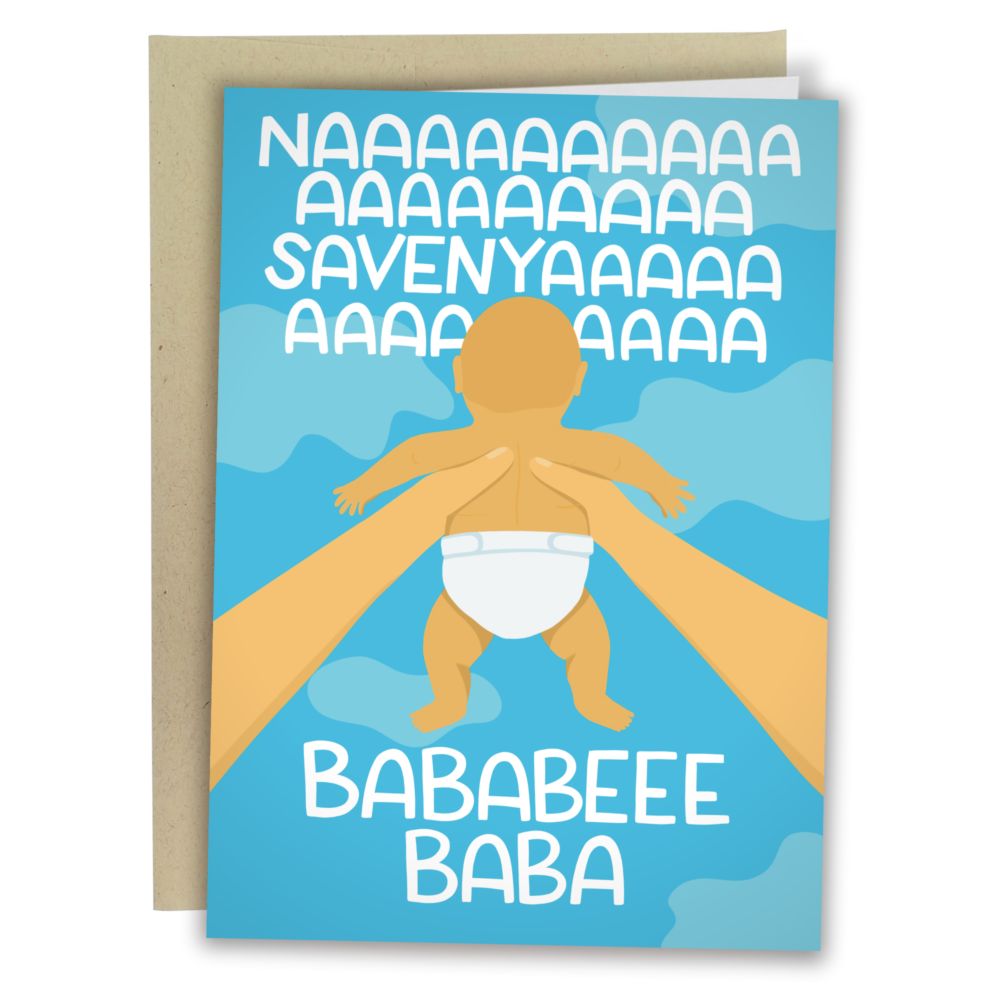 Circle Of Life Baby Shower Greeting Card
