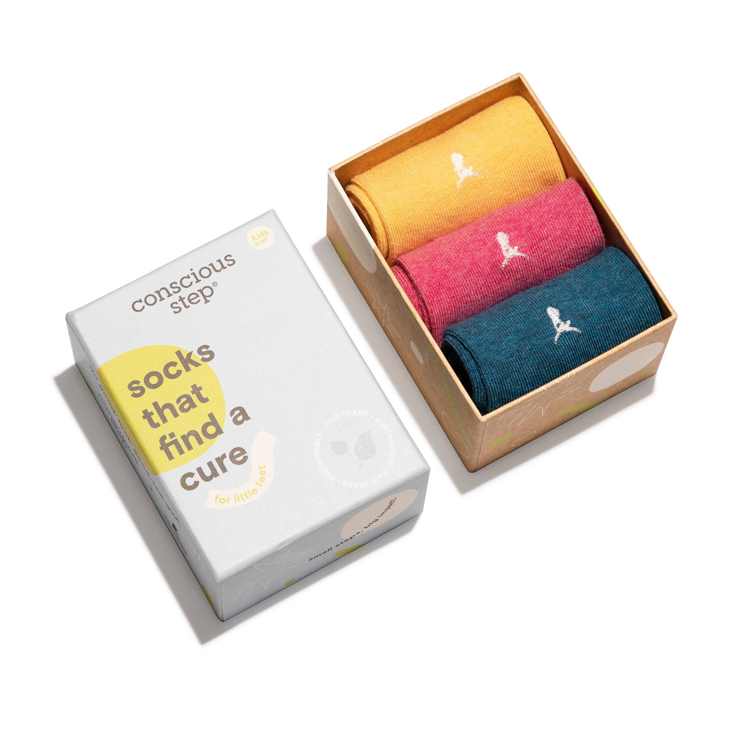 Boxed Set Kids Socks that Find a Cure: Toddler