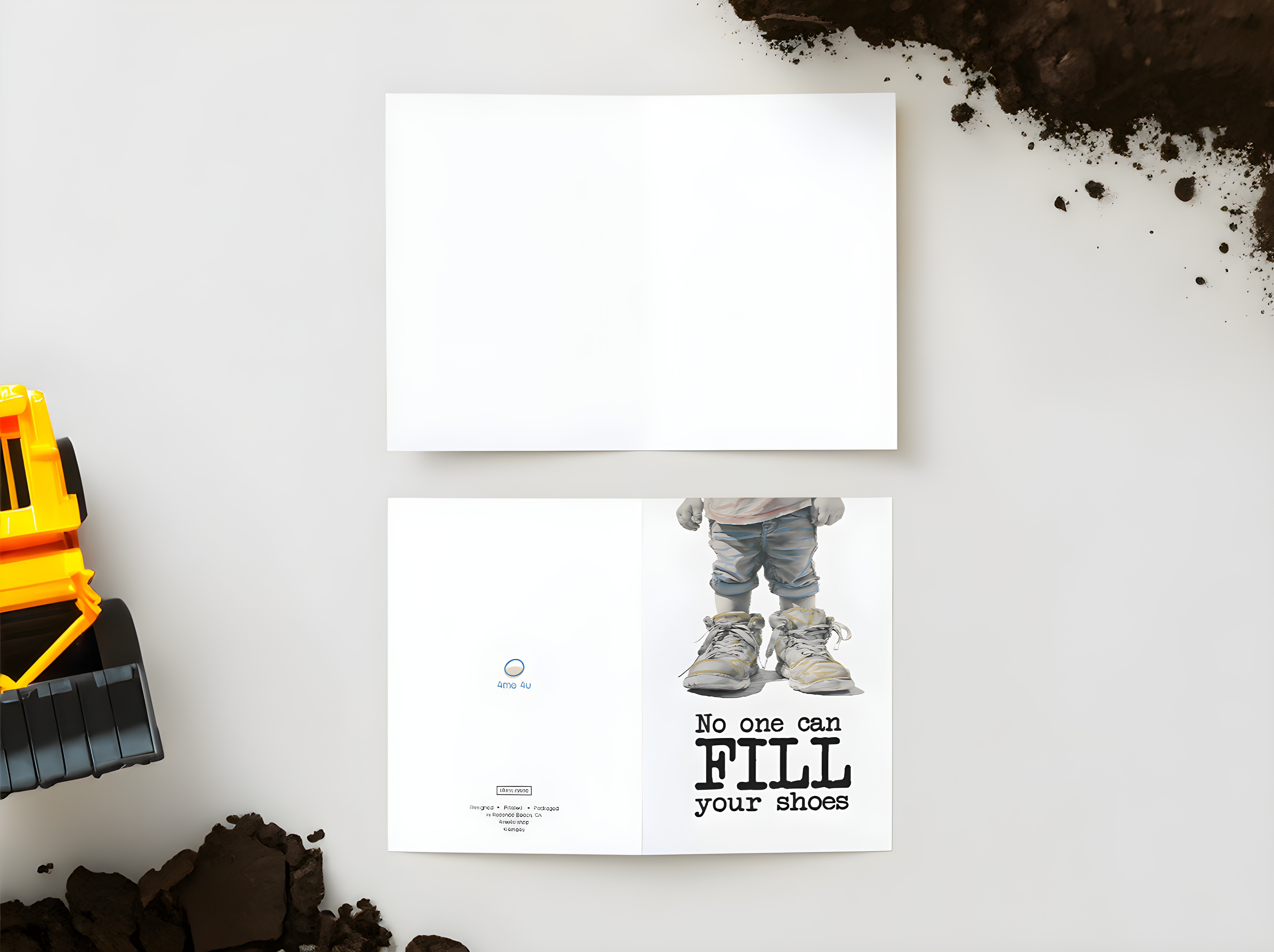 No One Can Fill Your Shoes - Father's Day Greeting Card