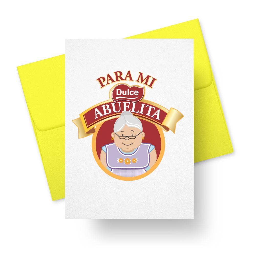 Para Mi Dulce Abuelita - Greeting Card