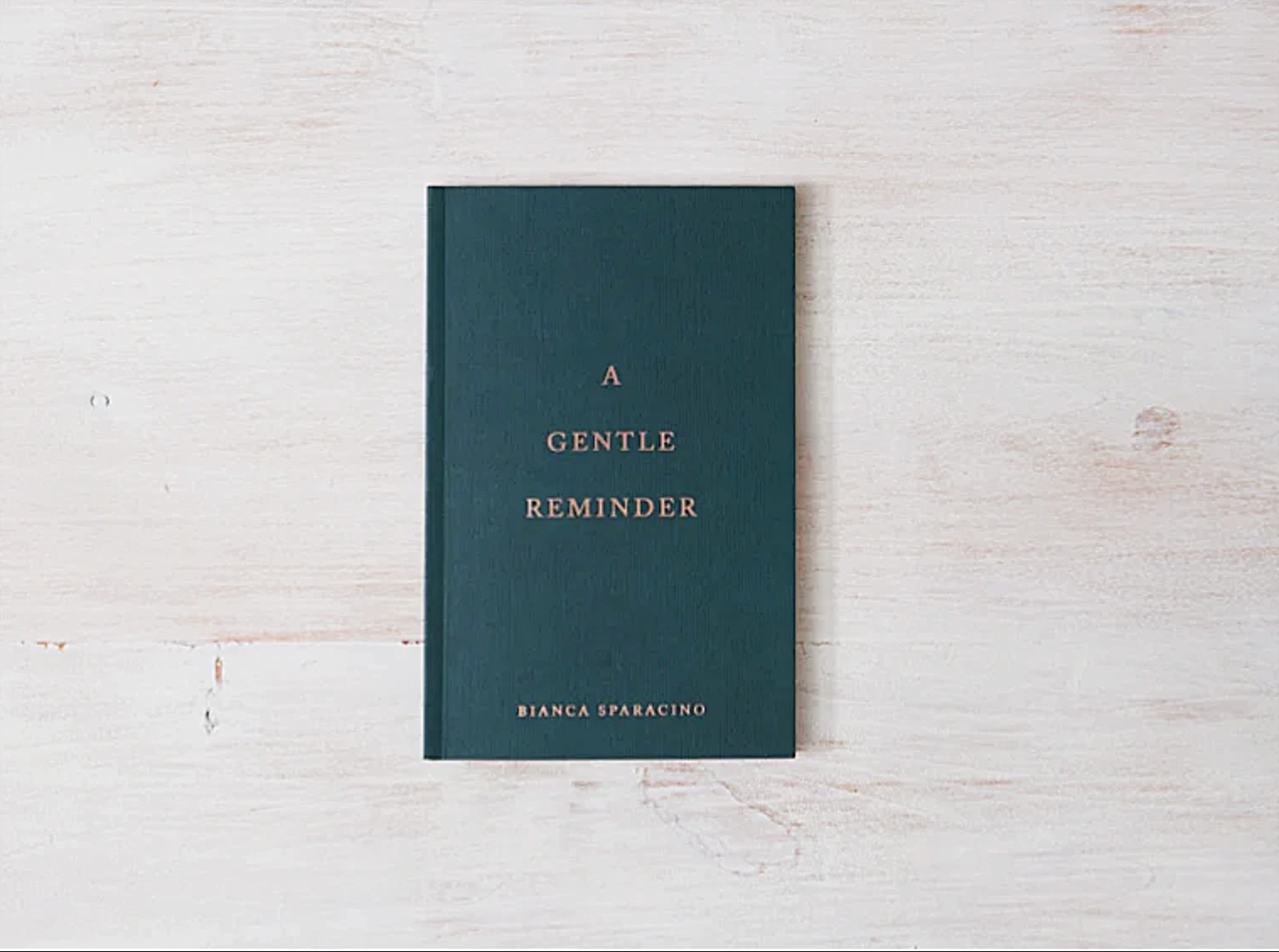 A Gentle Reminder - Bianca Sparacino - Book