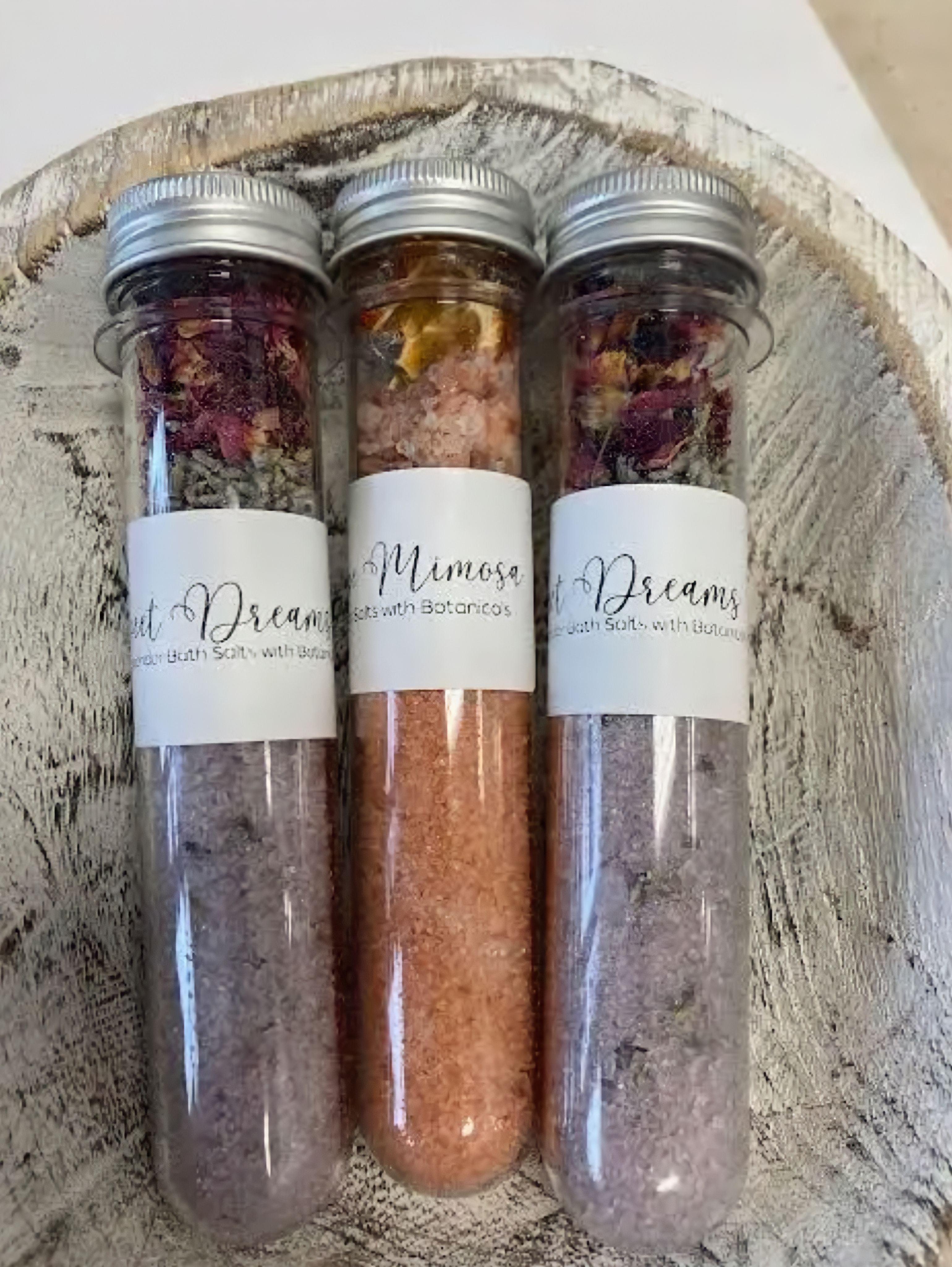 Luxury Healing Bath Salts with Magnesium-Orange and Oatmeal