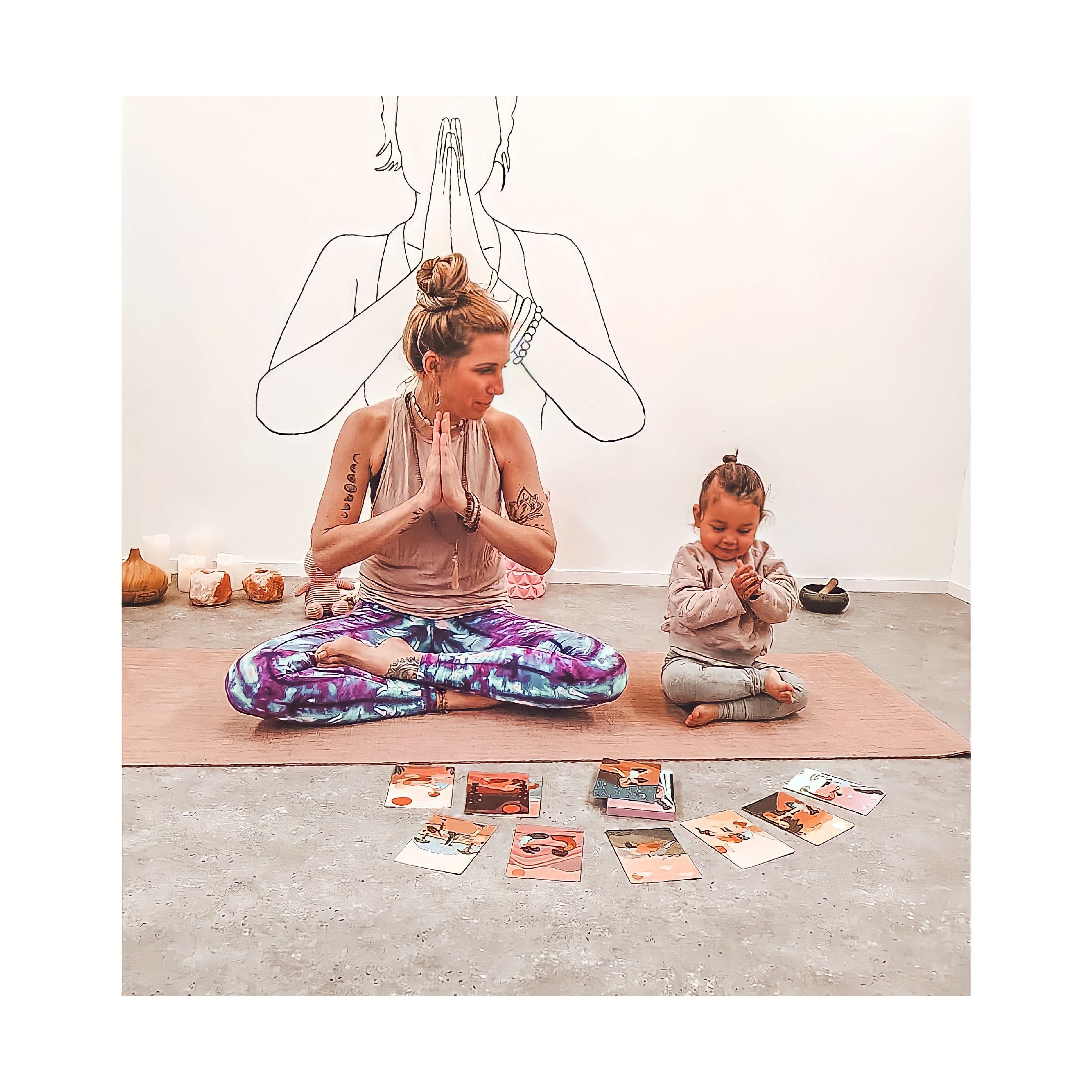 IMYOGI Yoga Cards For kids and the whole family