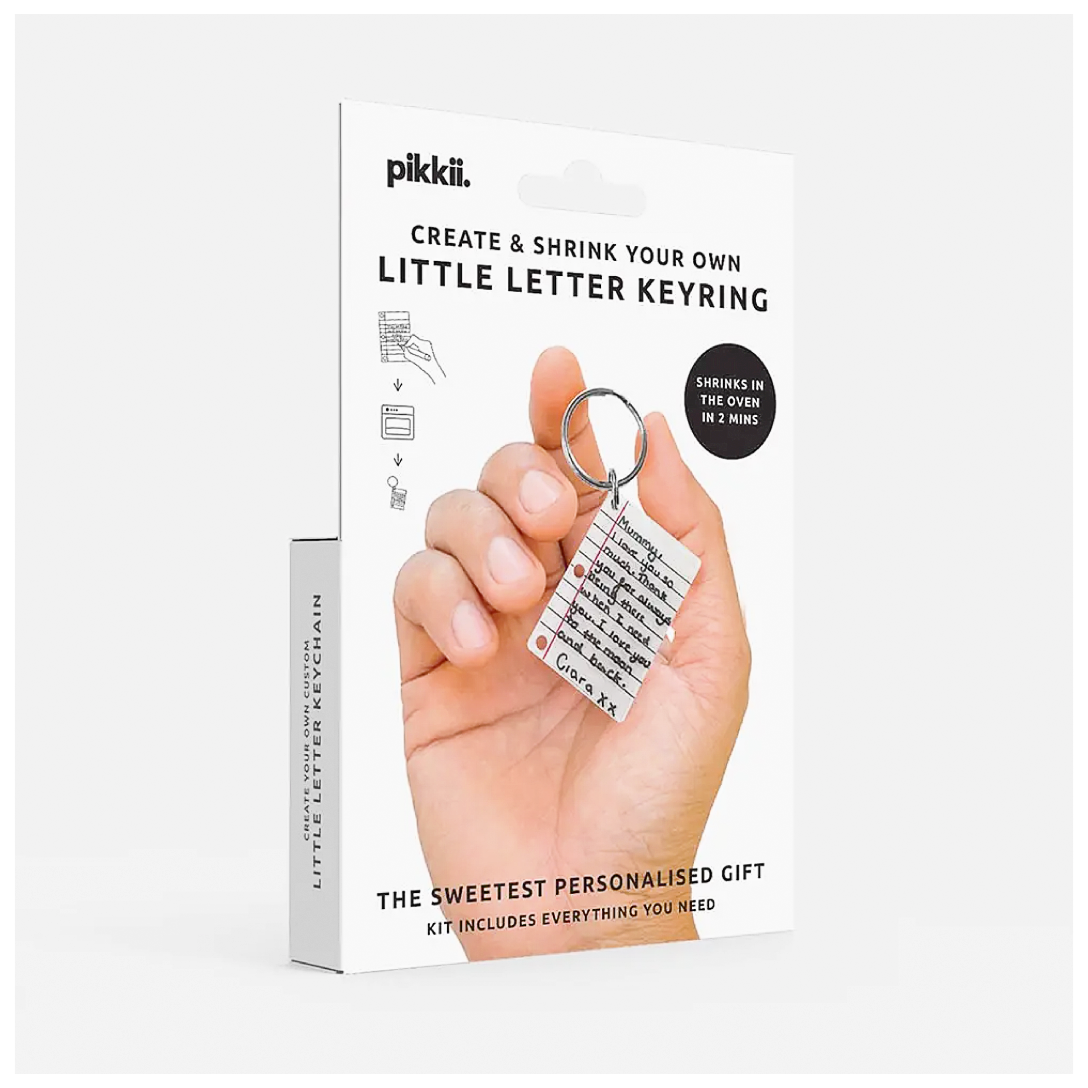 Little Letter Shrink Keyring - Personalized Gift