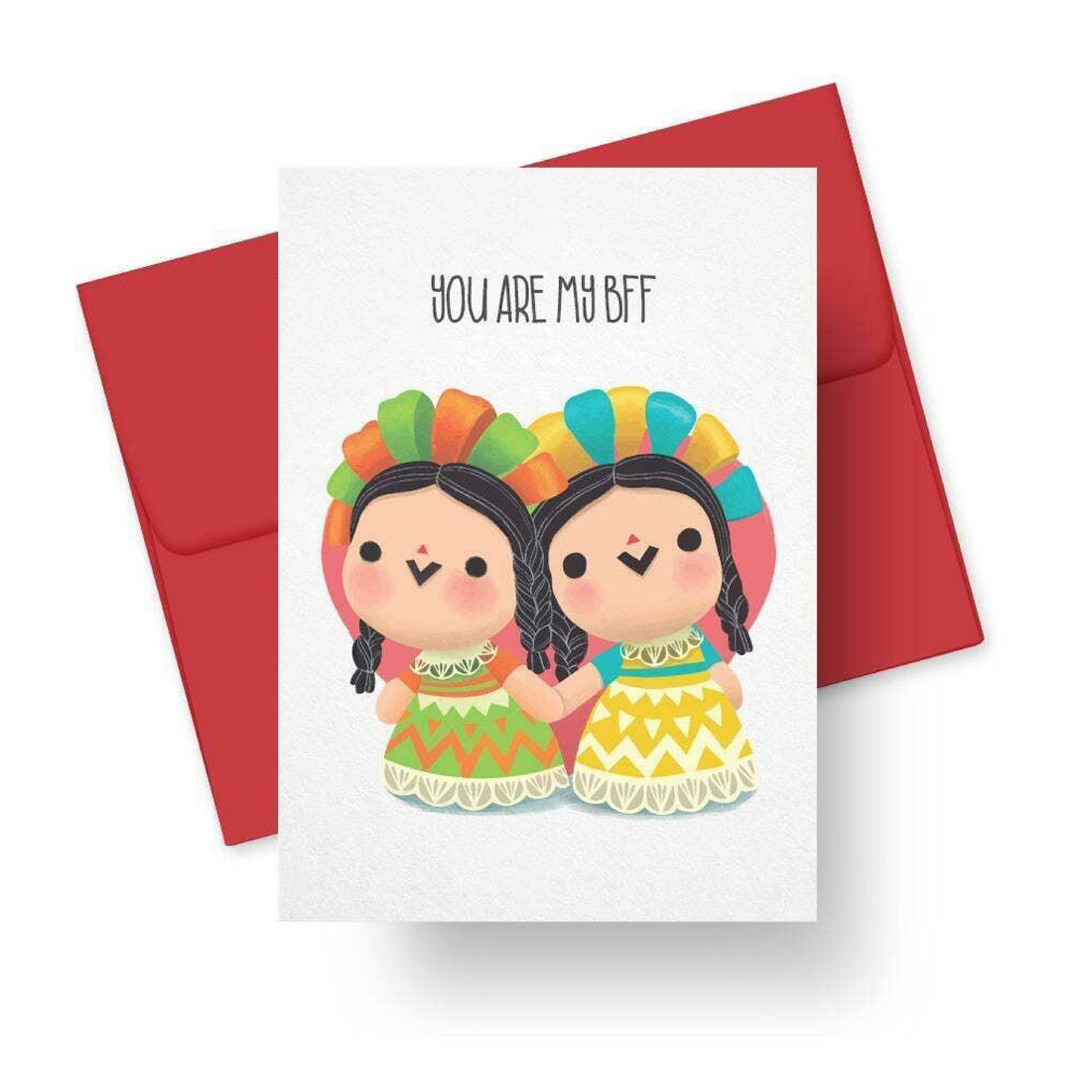 You Are My BFF - Greeting Card