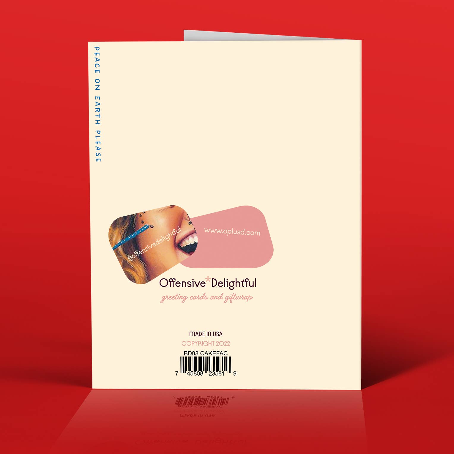 Have the Best F***ing Day! IN YOUR FACE! - Birthday Card