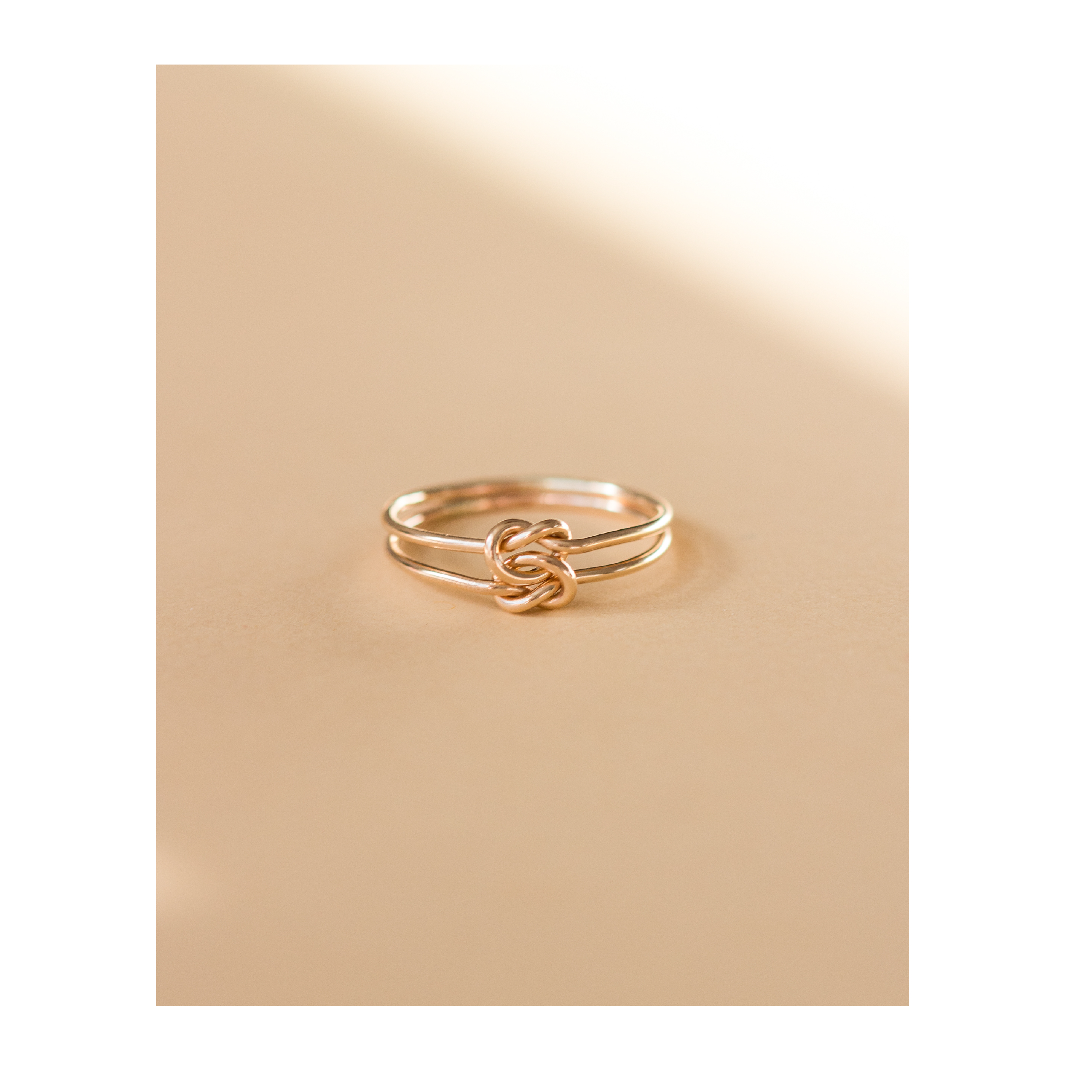 Gold Linked Ring • Mother & Daughter
