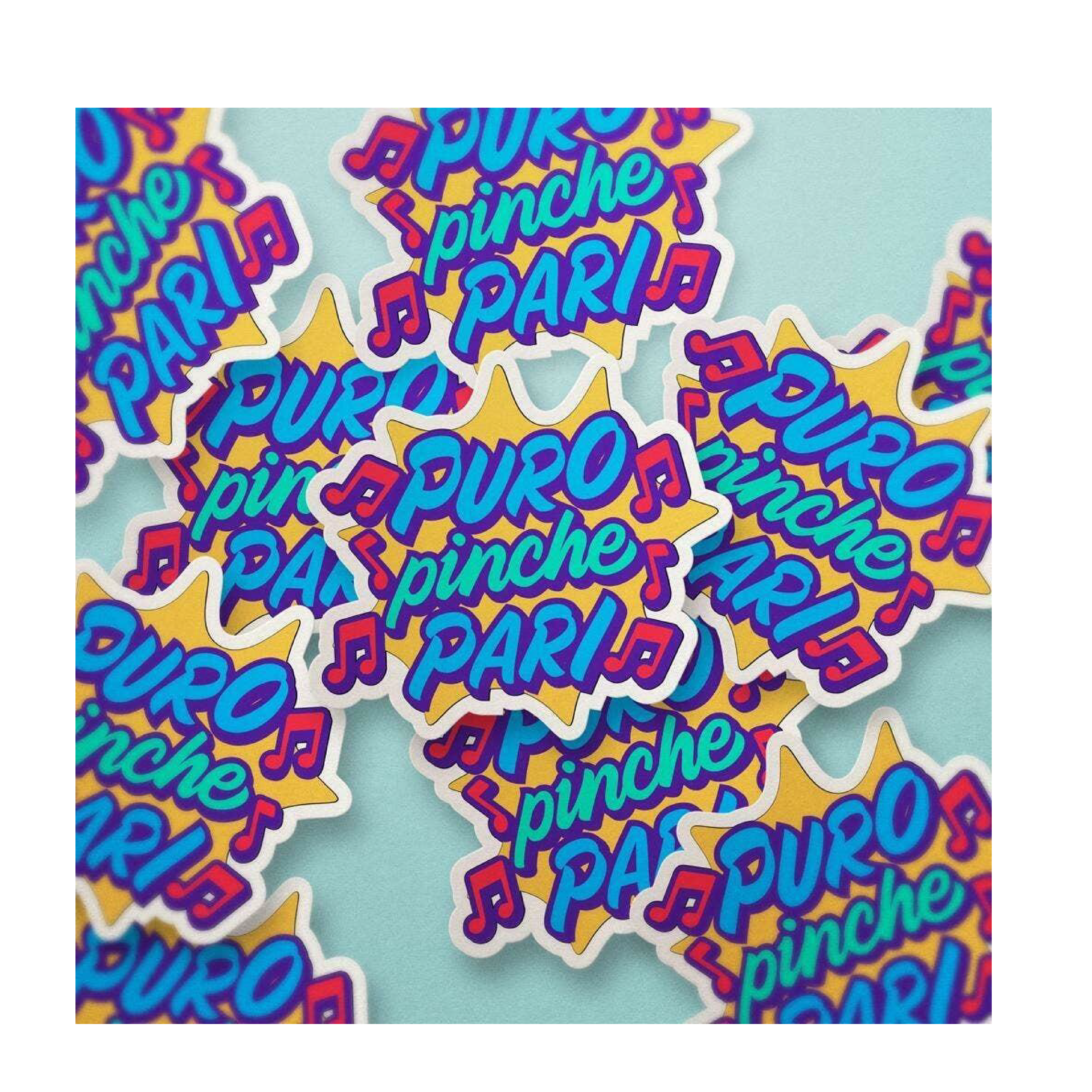 Stickers- Puro Pinche Pari